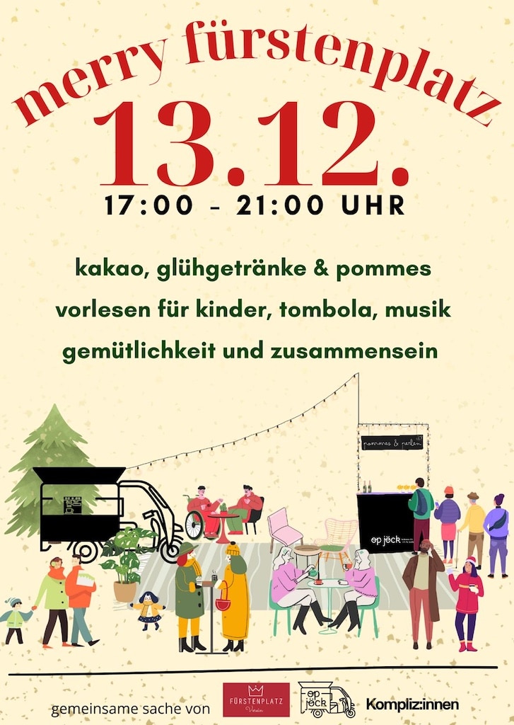 Einladung zum „Merry Fürstenplatz“: Ein Abend voller Gemeinschaft und Geselligkeit