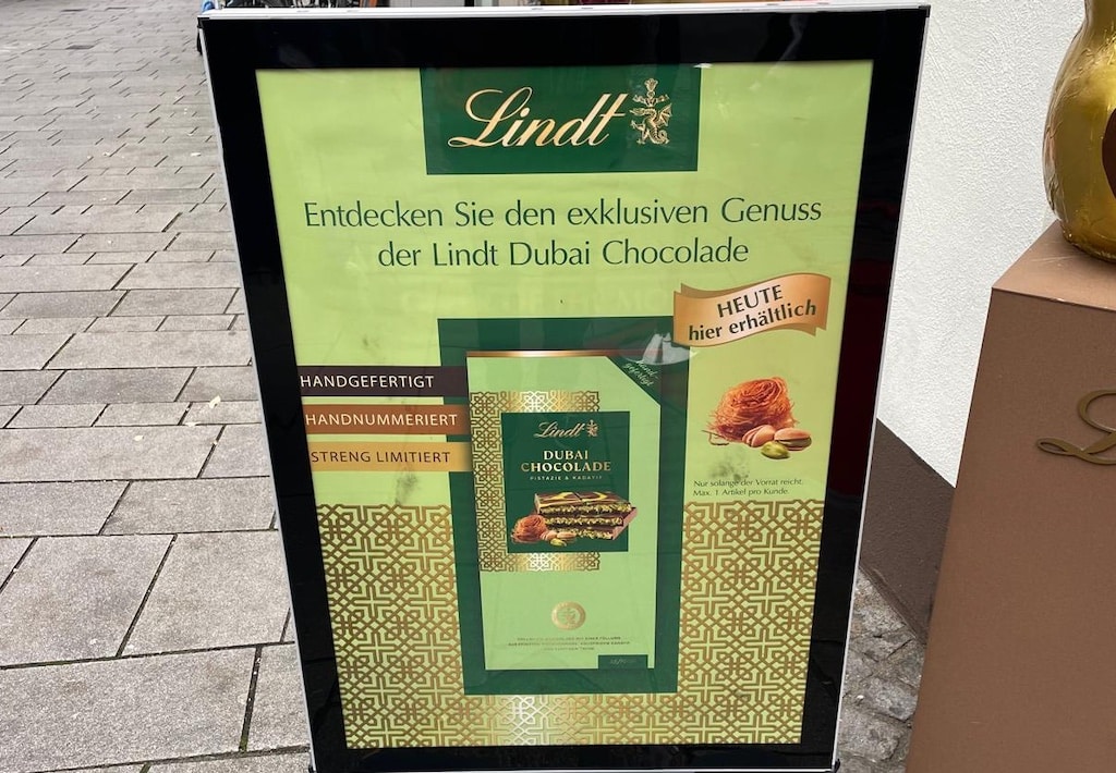 Großer Ansturm auf exklusive “Dubai-Schokolade” in Düsseldorf