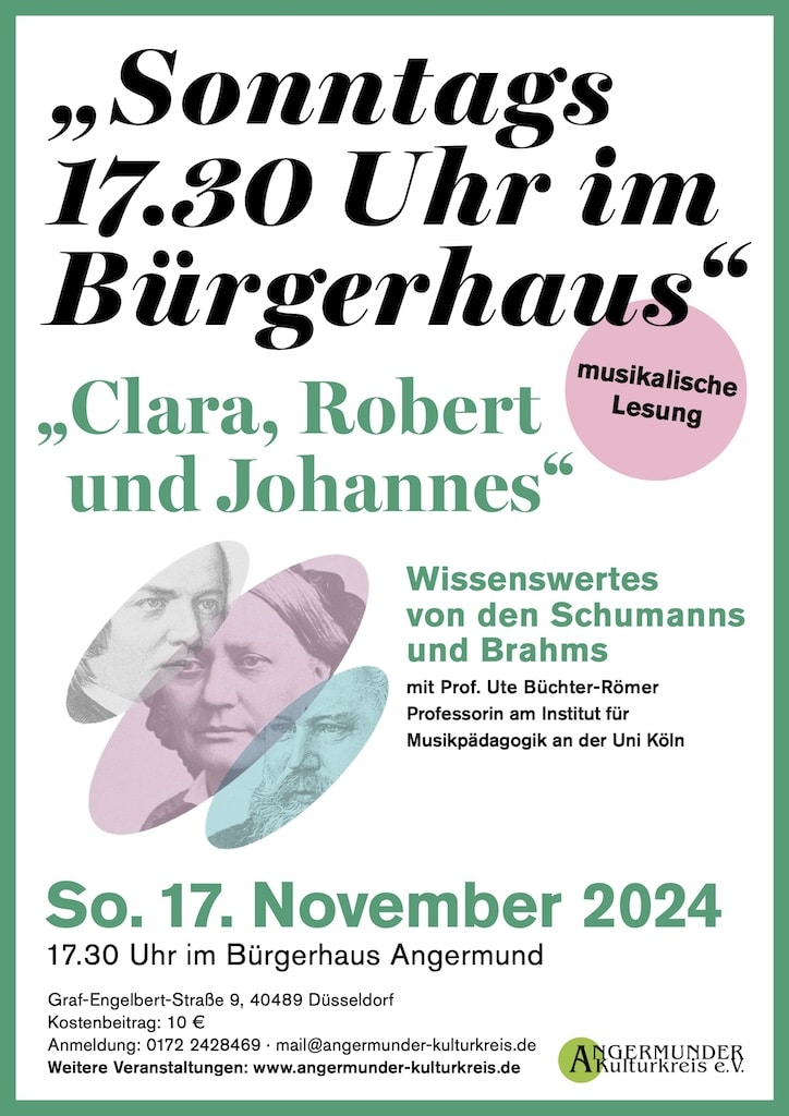 Was wissen Sie über Schumanns und Brahms?