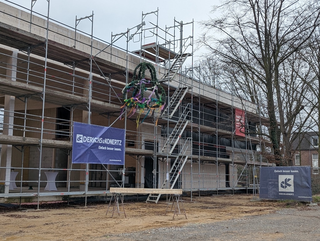 Richtfest der neuen Feuerwache in Kaiserswerth