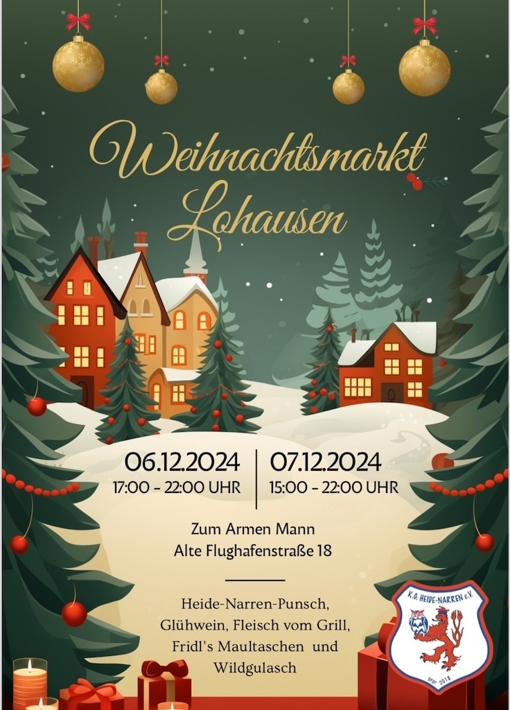 Weihnachtsmarkt in Lohausen