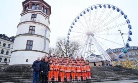 Oberbürgermeister dankt Verkehrskadetten für Einsatz an Adventswochenenden