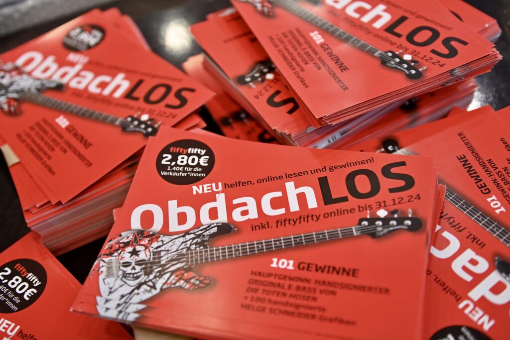 OB Dr. Stephan Keller unterstützt “fiftyfifty”-Aktion