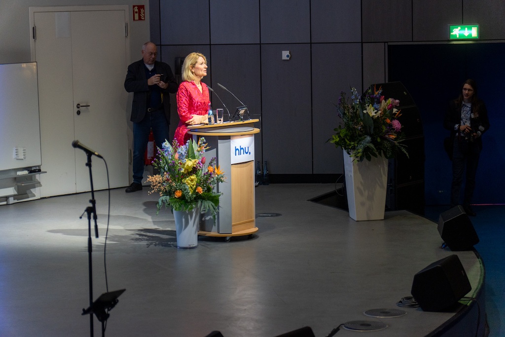 HHU Neujahrsempfang-10 Kopie Prof. Dr. Anja Steinbeck © LB / Olaf Oidtmann