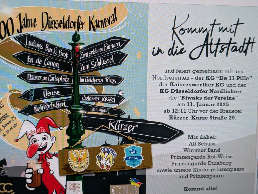 Los geht’s in die Fünfte Jahreszeit © Gabriele Schreckenberg