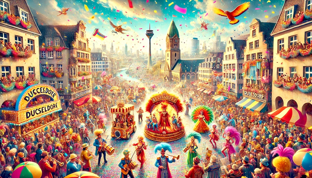 Disney-Parade und Darneval in Dusseldorf – so sieht ChatGPT unseren Karneval