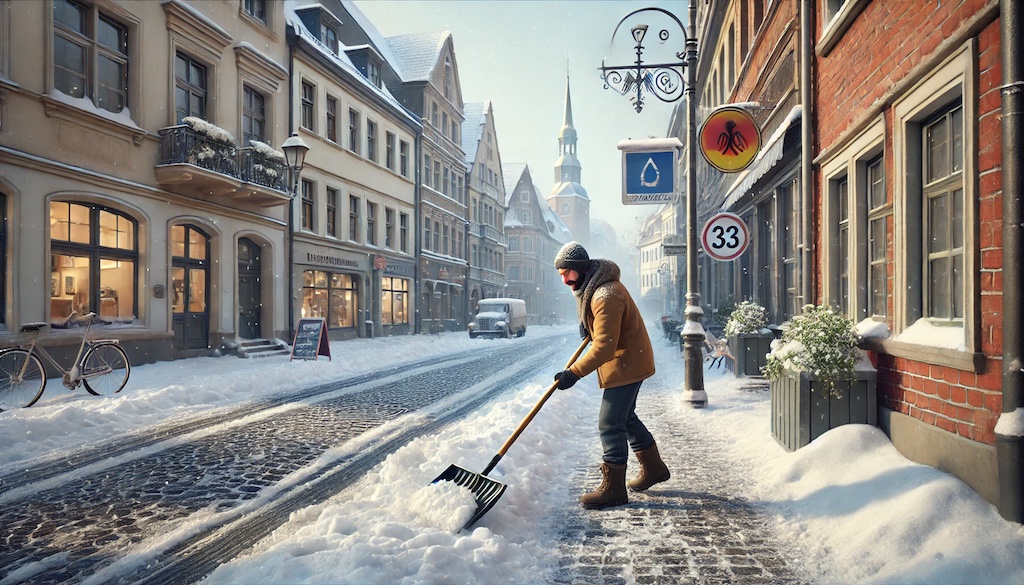 Winterdienst auf Straßen und Wegen