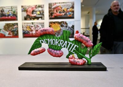 Impressionen aus der Ausstellung "Jacques Tilly. Freigeist - 200 Jahre Comitee Düsseldorfer Carneval e. V." © Lokalbüro