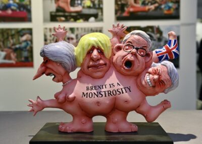 Impressionen aus der Ausstellung "Jacques Tilly. Freigeist - 200 Jahre Comitee Düsseldorfer Carneval e. V." © Lokalbüro