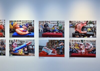 Impressionen aus der Ausstellung "Jacques Tilly. Freigeist - 200 Jahre Comitee Düsseldorfer Carneval e. V." © Lokalbüro