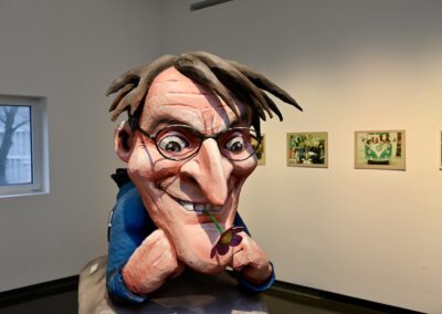 Impressionen aus der Ausstellung "Jacques Tilly. Freigeist - 200 Jahre Comitee Düsseldorfer Carneval e. V." © Lokalbüro
