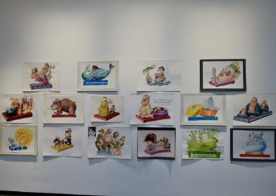 Impressionen aus der Ausstellung "Jacques Tilly. Freigeist - 200 Jahre Comitee Düsseldorfer Carneval e. V." © Lokalbüro