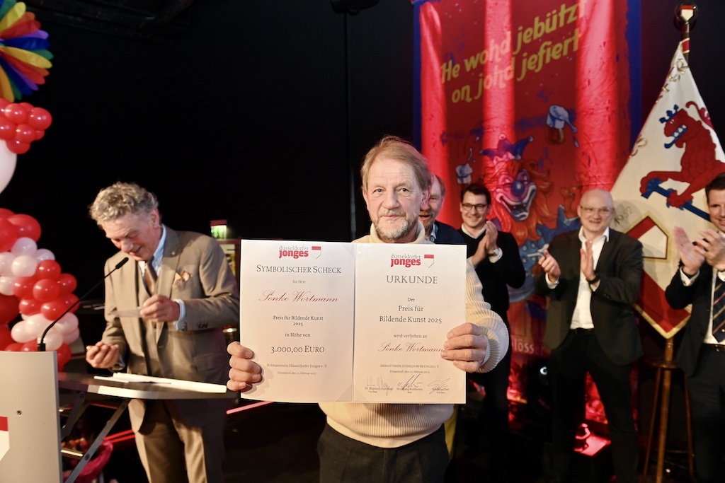 Ein Abend voller Emotionen: Sönke Wortmann erhält den Preis für Bildende Kunst bei den Jongs