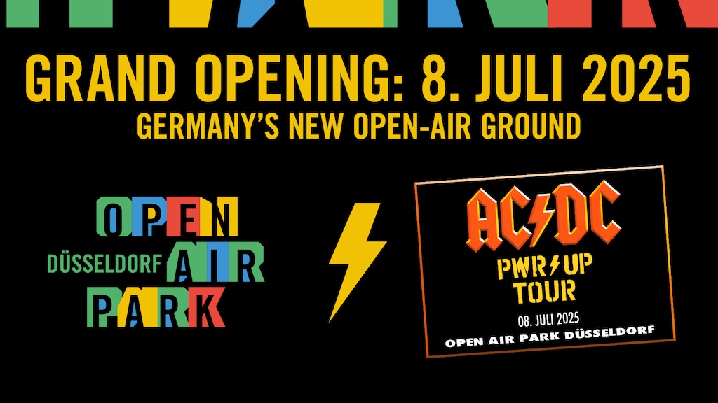 Es ist so weit: Der OPEN AIR PARK DÜSSELDORF geht im Sommer an den Start