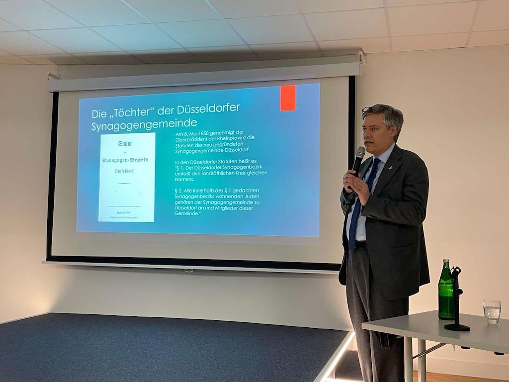 Gelungener Auftakt der Reihe “Lehrhaus” im Beatrice-Strauss-Zentrum