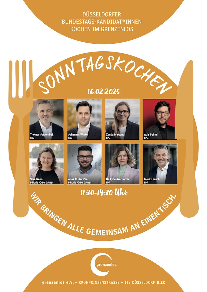 Politik trifft Kulinarik: Bundestagskandidaten kochen im grenzenlos