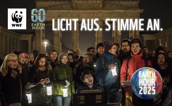 Earth Hour 2025 in Düsseldorf: “Licht aus. Stimme an.”