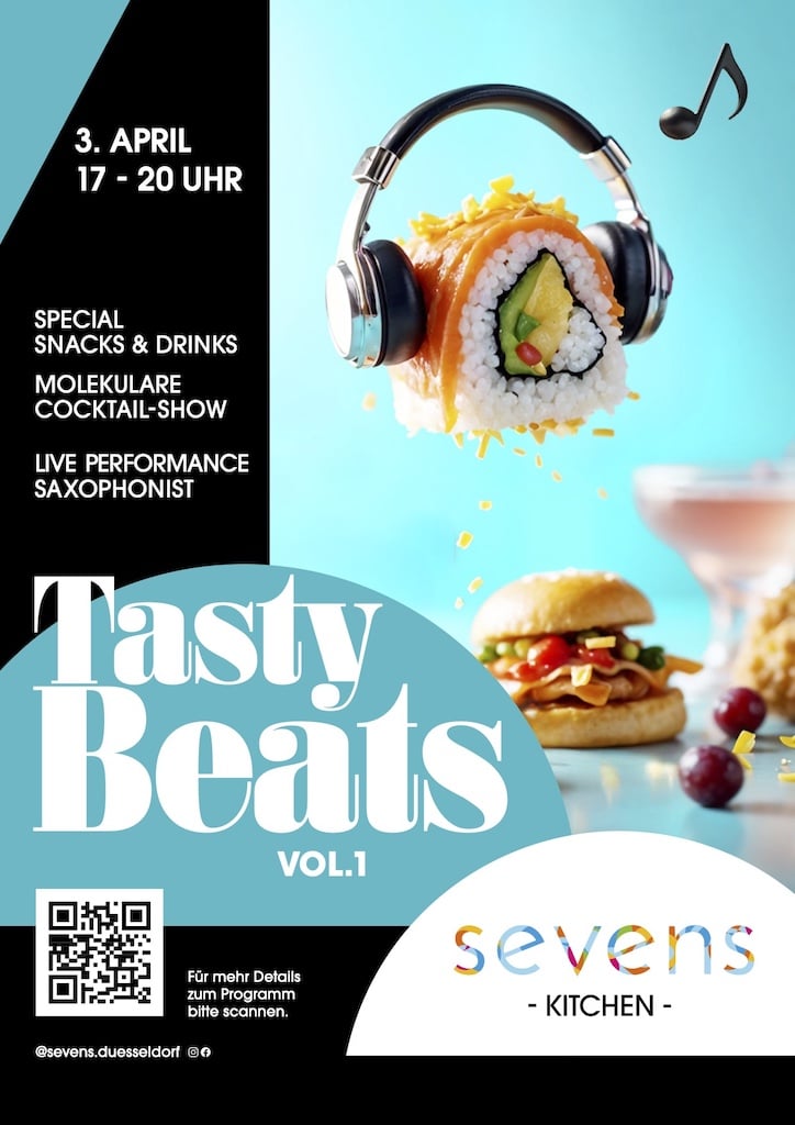 After-Work-Event im Sevens: „Tasty Beats Vol.1“ bringt Genuss und Musik zusammen