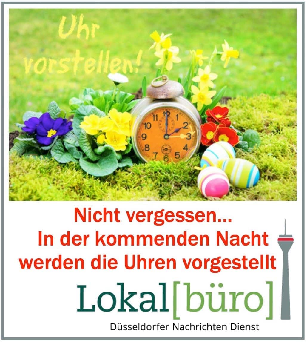Uhren werden umgestellt.….…..