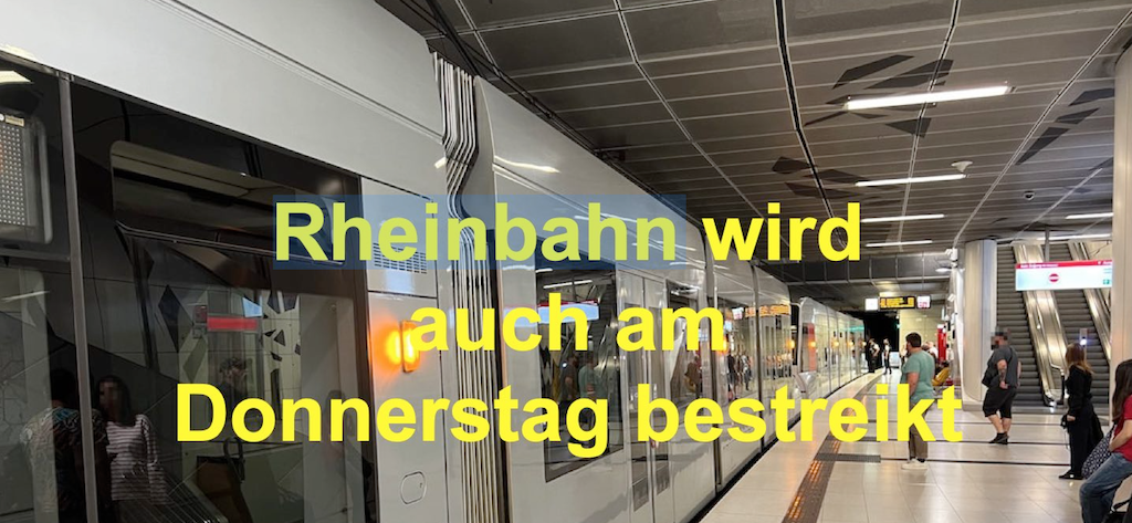 Rheinbahn wird auch am Donnerstag bestreikt – begrenztes Angebot auf einigen Buslinien