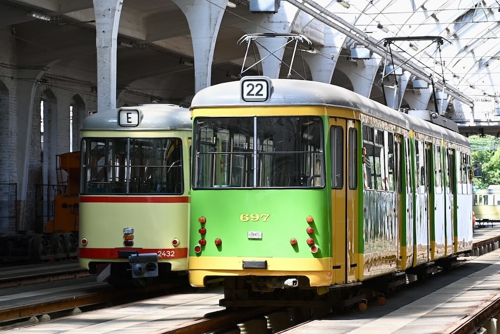 Ausstellung zur Rheinbahn-Geschichte wieder geöffnet