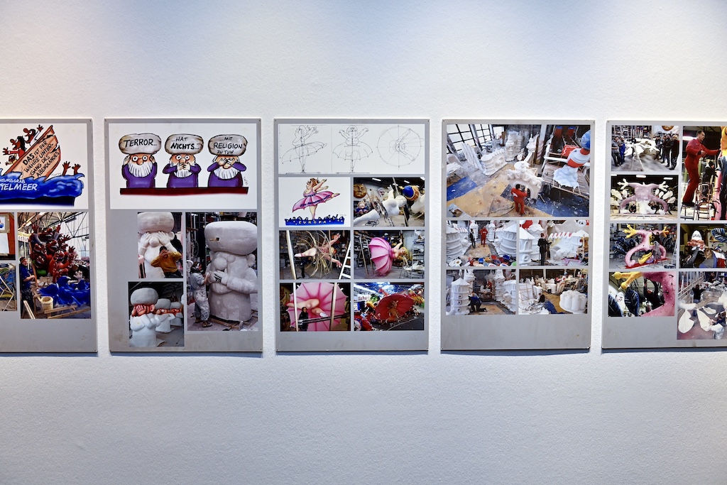 Blick in die Ausstellung © Lokalbüro