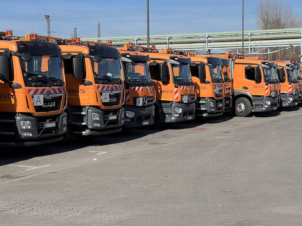 Warnstreik bei AWISTA am Freitag, 07. März und Samstag, 08. März 2025