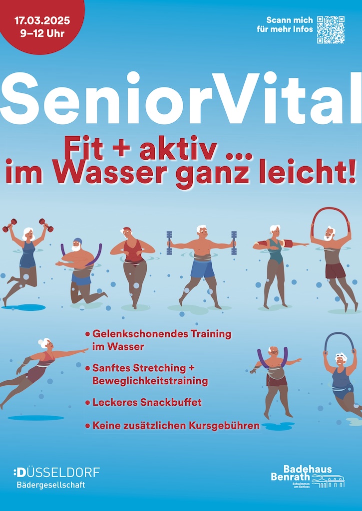 SeniorVital im Badehaus Benrath: Ein Gesundheitstag für Senioren