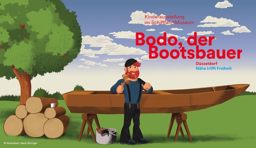 Kinderausstellung “Bodo, der Bootsbauer” eröffnet im SchifffahrtMuseum