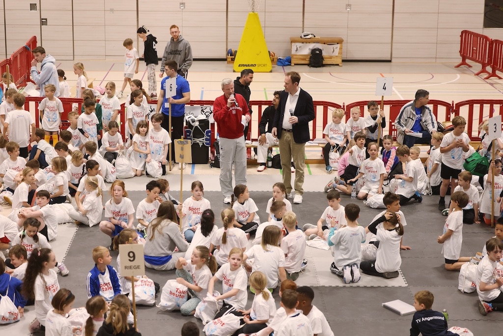 21. Talentiade: Grundschulkinder testen elf olympische Sportarten in Düsseldorf