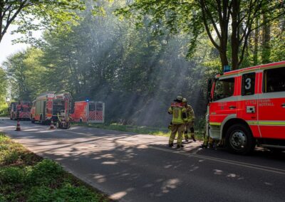 Brand einer Villa in Gerresheim © LB / Olaf Oidtmann