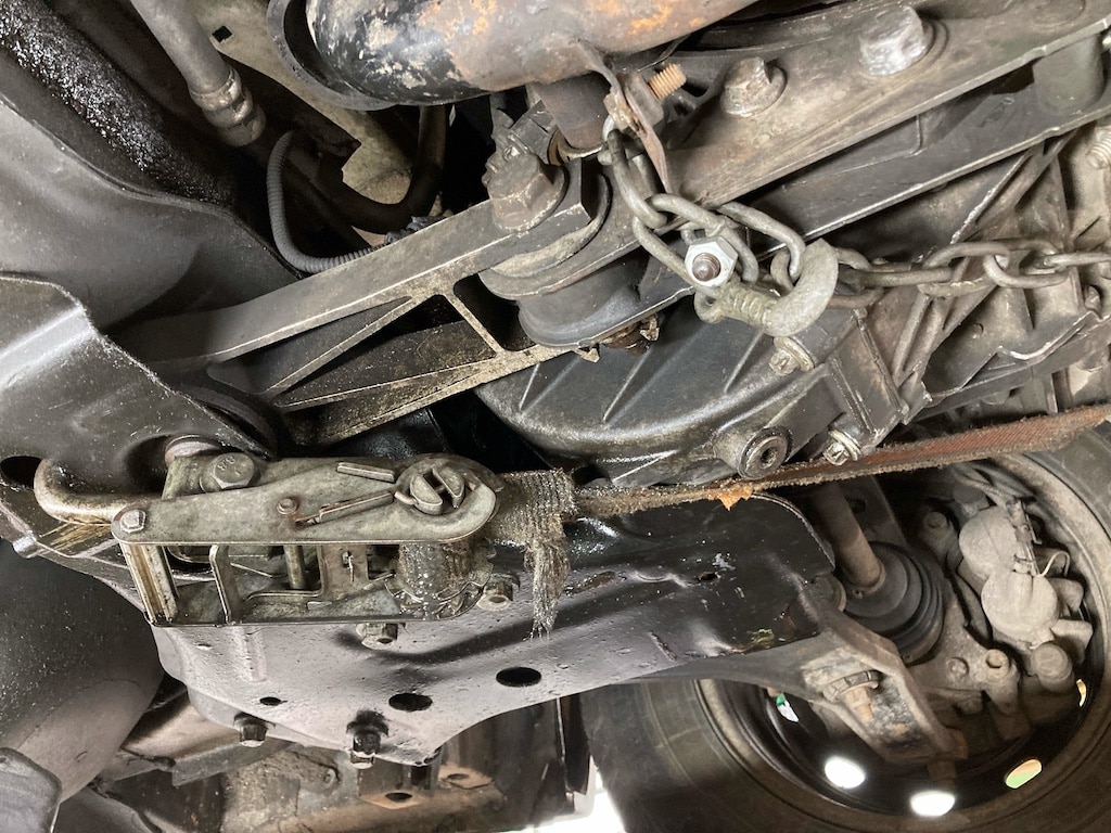 Aus dem Verkehr heraus gezogener LKW © Polizei Düsseldorf