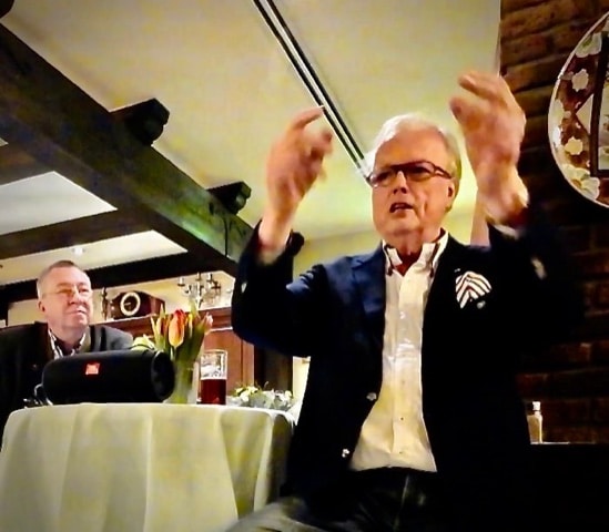 Zweites „Coach-Gespräch“ im Kaminzimmer des „Corps à la Suite“ begeistert mit Netzwerker Heribert Klein