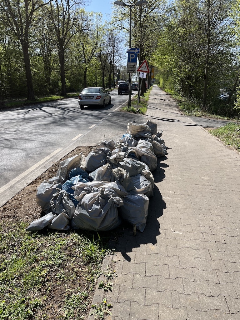 Dreck-weg-Tag in Kaiserswerth