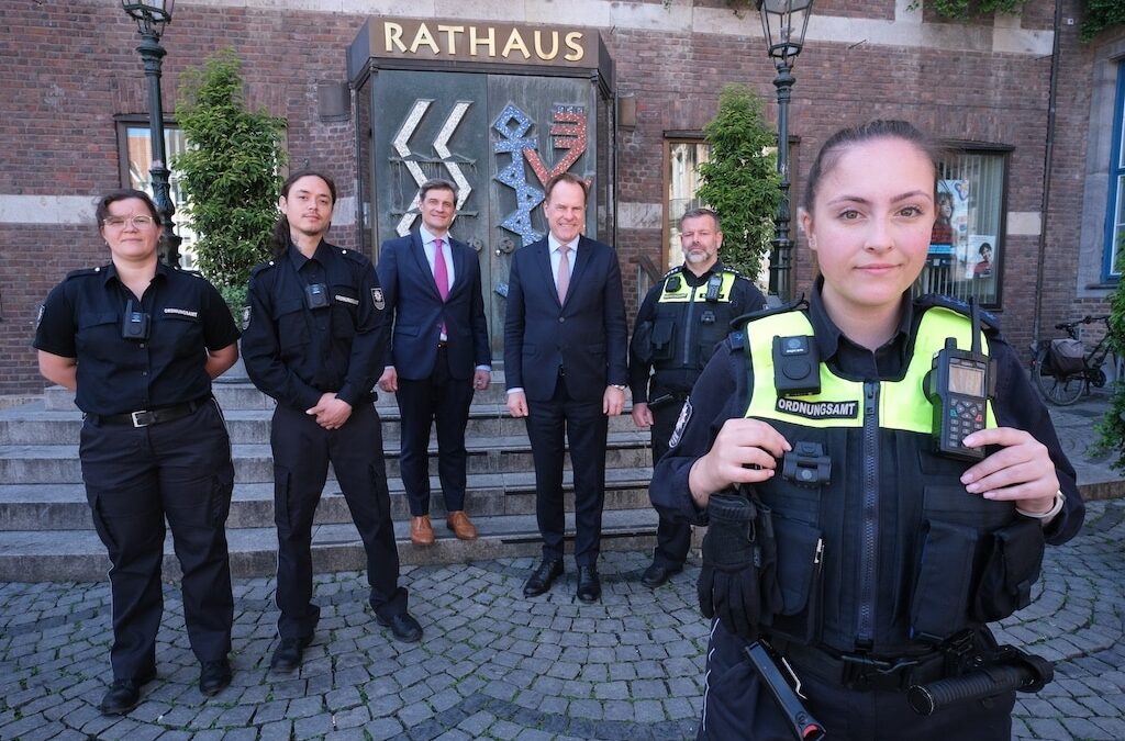 Testphase für Bodycams beendet: Ordnungsamt zieht erstes positives Fazit