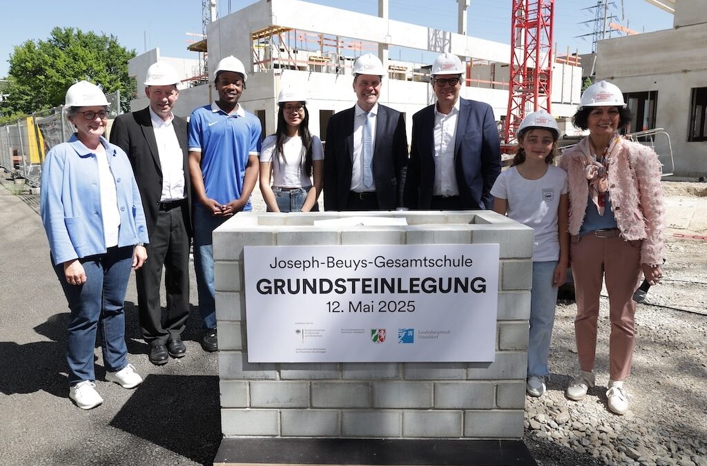 Baustart an der Joseph-Beuys-Gesamtschule