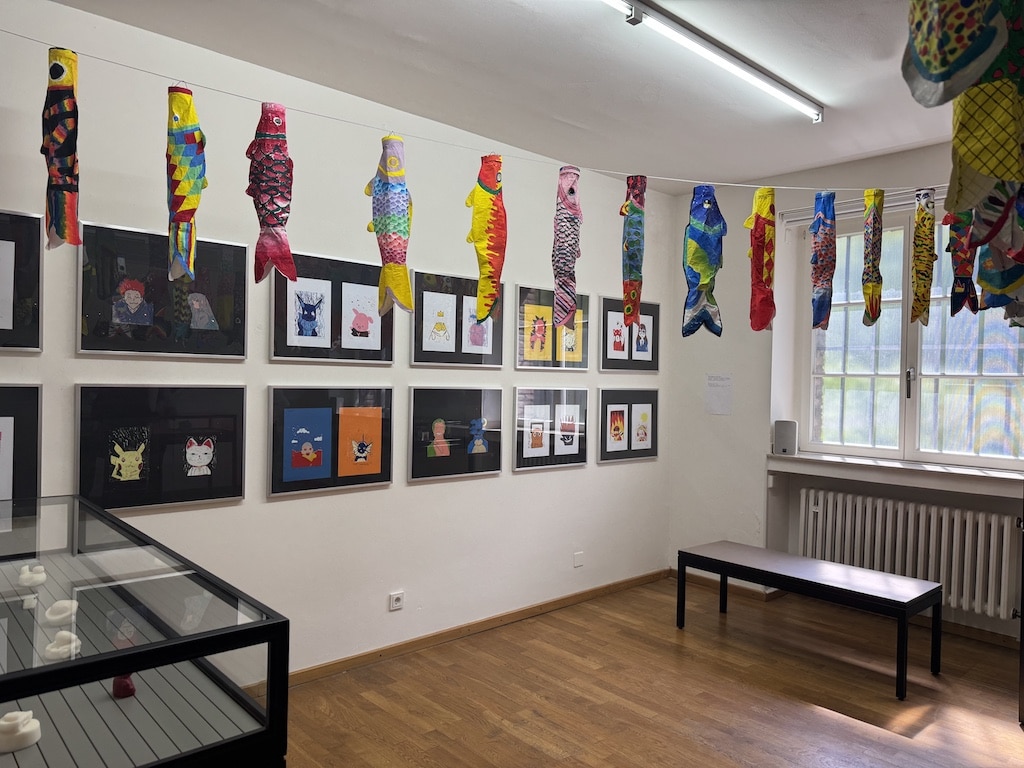 Ausstellungsraum „Tradition“ der Ausstellung "Kraft der Begegnung – Düsseldorf trifft Japan" © Landeshauptstadt Düsseldorf/Stadtmuseum