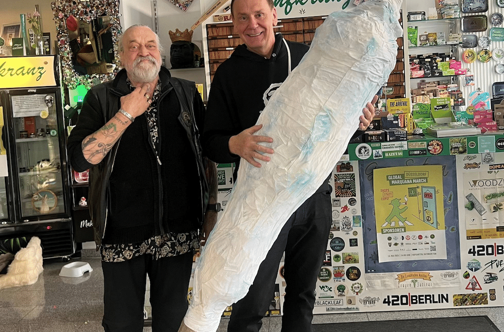 Cannabis-Demo am Samstag in Düsseldorf: Riesen-Joint, klare Botschaft und Party geplant