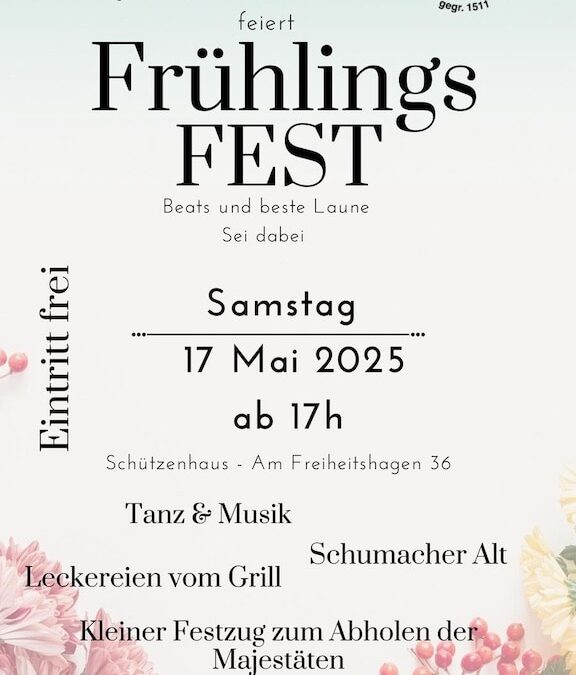 Frühlingsfest in Angermund