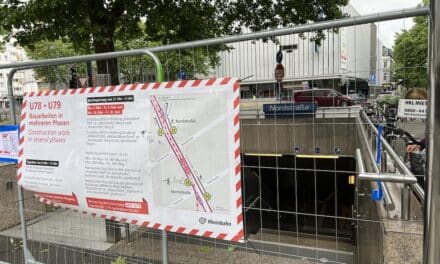 Gesundheitsrisiko: U‑Bahnhof Nordstraße bis auf Weiteres gesperrt