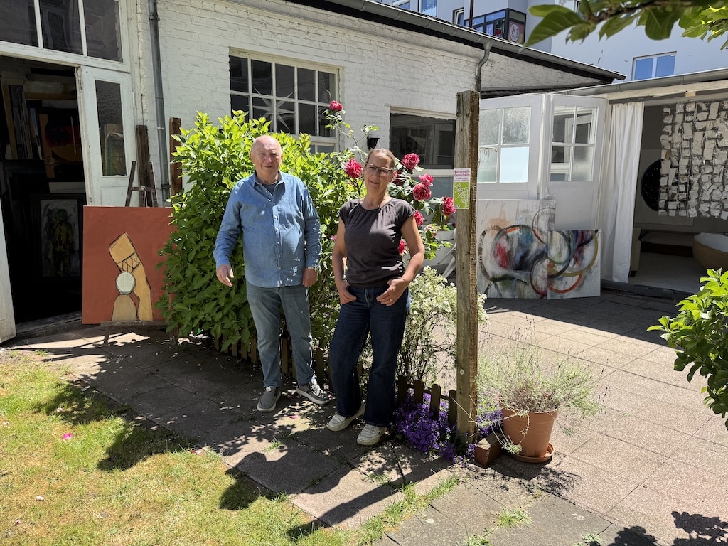 Inken Hesken und Gert Blankenstein Foto: Privat