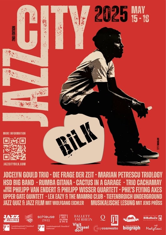 JAZZ CITY BILK 2025 POSTER FINAL Plakat zum Festival