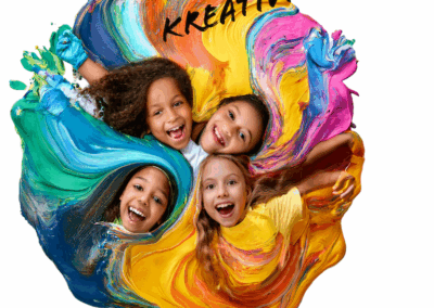 Malschule mit Pinsel und Farbe und viel Fantasie © Anne Müller