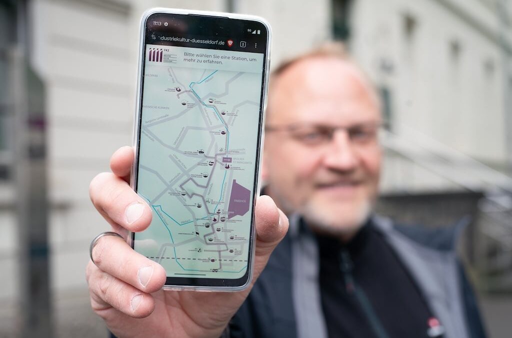 Industriegeschichte digital erleben: Neue App des FKI bereichert den Industriepfad Gerresheim