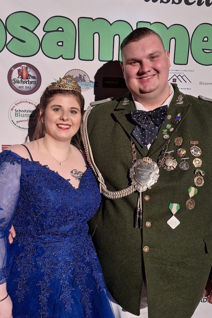 Jungschützenkönigspaar Ben und Natalie Altenberg Foto: Privat Jungschützenkönigspaar Ben und Natalie Altenberg Foto: Privat