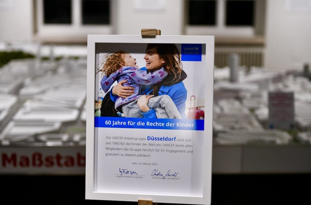 Feierliche Präsentation im Rathaus: „UNICEF Foto des Jahres“ würdigt 60 Jahre Düsseldorfer Engagement