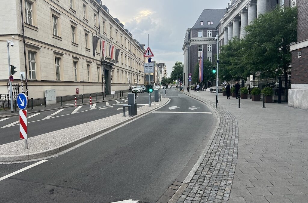Polleranlage an der Mühlenstraße am Samstag deaktiviert – Kommunikationspanne verzögerte Rückkehr in den Automatikbetrieb