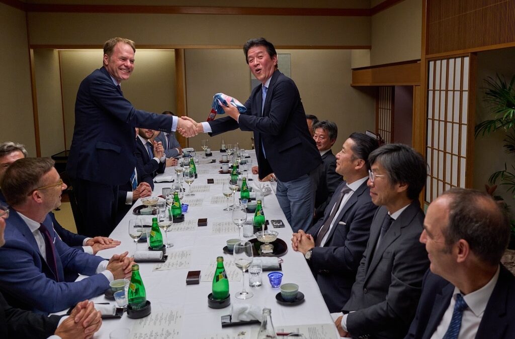 Delegation um OB Dr. Keller reist von Tokio nach&nbsp;Chiba