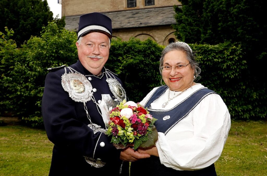 Das Königspaar grüßt Kalkum