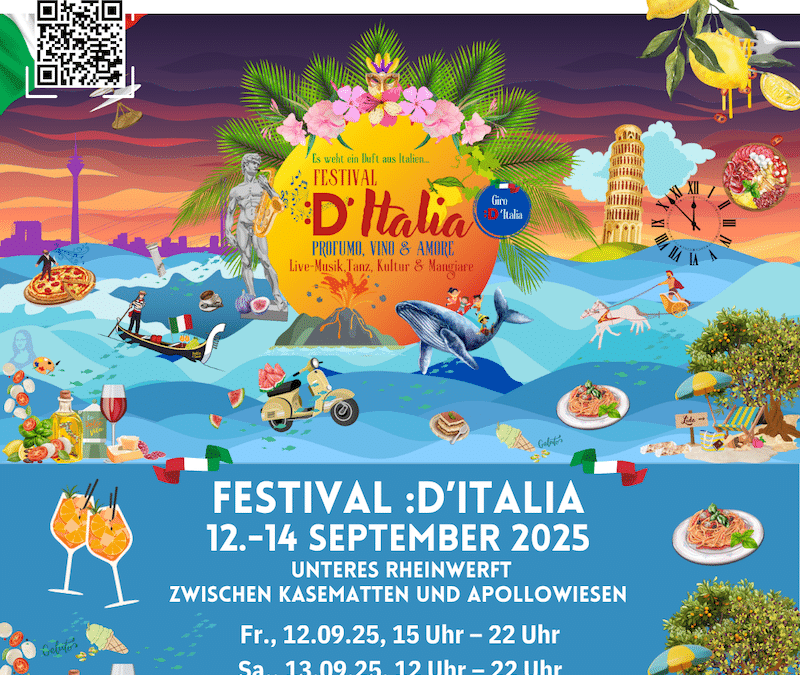 Düsseldorf feiert das italienische Lebensgefühl: Festival d’Italia geht in die zweite Runde